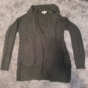 Olive green cardigan size large